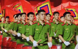 Ấn tượng lễ khai mạc Đại hội khỏe 'Vì an ninh Tổ quốc', Hội thi điều lệnh, quân sự, võ thuật công an