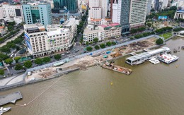 TP.HCM tính tháo dỡ cầu cảng ở công viên bến Bạch Đằng để làm cầu đi bộ qua sông Sài Gòn