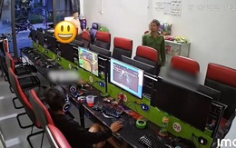 Đang chơi game thấy bố tìm, cậu bé có màn 'tốc biến' cực nhanh