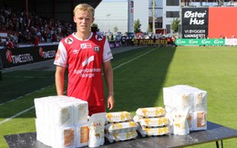 Chuyện lạ tại Na Uy: Cầu thủ xuất sắc nhất trận được tặng 100 quả trứng và 20 lít sữa