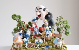 Xứ sở thần tiên Wonderland trong chiếc huy chương vàng cuộc thi làm bánh quốc tế