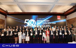 Chubb Life Việt Nam đạt giải Top 50 Doanh nghiệp Phát triển Bền vững 2025