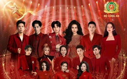 Anh Tú, Võ Hạ Trâm hát cùng các 'ngôi sao' sắc phục công an