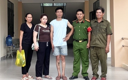 Người bệnh tâm thần ở Hà Nội đi lạc đến Đà Nẵng được công an giúp tìm người thân