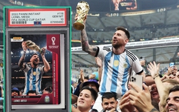 Thẻ sưu tầm đặc biệt của Messi có giá hơn 3,2 tỉ đồng