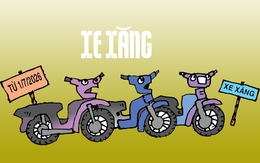 Xe xăng tình nguyện 'hiến tạng'