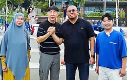 Nghị sĩ Indonesia gặp 'cựu kiến trúc sư' Shin Tae Yong của bóng đá Indonesia