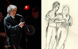 Bob Dylan vẽ tay gần 100 bức tranh trong sách 'Point Blank'