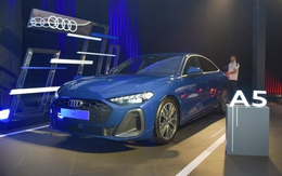 Audi A5 2025 trình làng Việt Nam: Giá 2,2 tỉ đồng, 3 màn hình, cạnh tranh C-Class và 3-Series