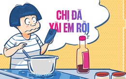 Chai nước mắm đội lốt: Chị đã xài em rồi!