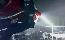 Lần đầu tiên Công an Đà Nẵng dùng robot chữa cháy nhà xưởng