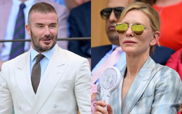 David Beckham, Cate Blanchett vào top sao mặc đẹp tại giải đấu Wimbledon 2025
