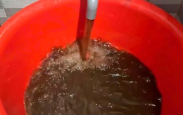 'Nước sạch' đục ngầu, nổi bọt, đơn vị quản lý nói 'nước được xử lý kỹ lưỡng'