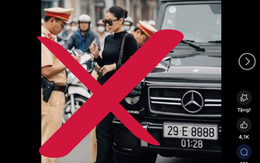 Á hậu Lê Phương Thảo ‘đu trend’ ghép ảnh AI bị xử phạt giao thông, dân mạng chỉ trích