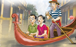 Đô thị mùa mưa, một thoáng Venice