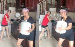 Hai mẹ con tấu hài khi cover nhạc sàn