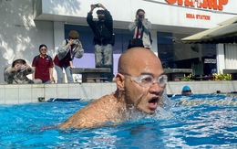 Câu chuyện truyền cảm hứng từ kình ngư không chân Nguyễn Hồng Lợi với sinh viên