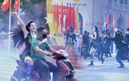 Nhan sắc nữ cực phẩm chiến sĩ đóng 'nữ quái' náo loạn hồ Gươm