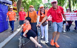 TP.HCM: Hơn 5.000 người đi bộ đồng hành vì nạn nhân chất độc da cam