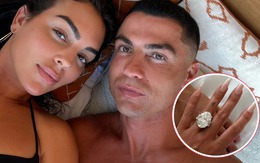 Nhẫn đính hôn của Ronaldo có giá lên đến 130 tỉ đồng?