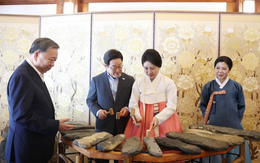 Tổng Bí thư Tô Lâm và Phu nhân dự tiệc trà, thưởng thức nghệ thuật truyền thống