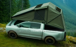 Nhà di động từ bán tải Ford: Nhấn nút là có ngay nơi ở 'sang chảnh', giường chỉnh theo tư thế