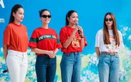 Hồ Ngọc Hà, Ngọc Châu, Lê Hoàng Phương trồng muồng hoa đào cho TP.HCM