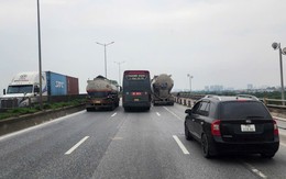 Từ 15-8 cấm xe tải chạy làn 1 trên cao tốc Hà Nội - Hải Phòng và Pháp Vân - Cầu Giẽ
