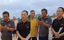 Cười xỉu với màn cúng khai trương sân bóng chuyền thôn