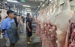 Giá thịt heo bình ổn giảm đến 10.000 đồng/kg