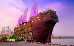 Đấu giá tàu nhà hàng nổi lớn nhất Việt Nam Elisa