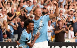 Erling Haaland trêu chọc vụ ‘lỡ lời’ của Madueke trước Wolves