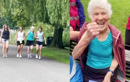 Cụ bà U100 lập kỷ lục chạy bộ 5km sau khi thay van tim