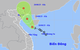 Hôm nay áp thấp nhiệt đới vào vịnh Bắc Bộ, Đông Bắc Bộ và Thanh Hóa mưa lớn