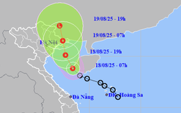 Áp thấp nhiệt đới vào vịnh Bắc Bộ, từ chiều nay ven biển Quảng Ninh, Hải Phòng có gió giật cấp 8