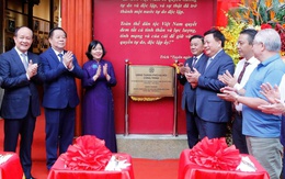 Hà Nội gắn biển công trình 48 Hàng Ngang, nơi Bác Hồ viết Tuyên ngôn độc lập