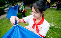 Chỉ huy Đội giỏi 'Tháng Tám, Độc Lập, Sao Vàng, Tiến Bước' cùng tranh tài