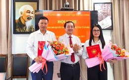 Ban Tuyên giáo và Dân vận Trung ương công bố quyết định bổ nhiệm cán bộ Vụ Địa phương 3