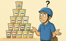 Nhân viên yêu cầu shipper ghi tên lên 30 ly chè bị tạm đình chỉ