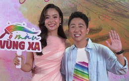 Á hậu Ánh Vương cùng thầy Phúc Mắt Híp vẽ ước mơ cho học sinh vùng xa