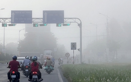 Sương mù dày đặc tại nhiều vùng ven Cần Thơ