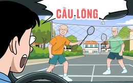 Đánh cầu lông giữa đường thể hiện văn minh, văn hóa?