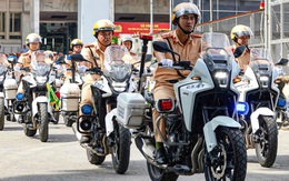 Tăng cường 655 cảnh sát giao thông tới Hà Nội, phục vụ các sự kiện kỷ niệm 80 năm Quốc khánh