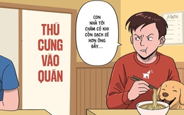 Tranh cãi chuyện mang thú cưng vào quán