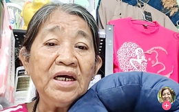 Người già livestream bán hàng xuyên đêm