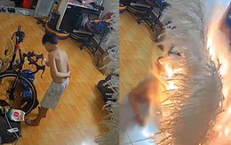 Cháu nó ở nhà ngoan lắm