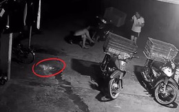 Phản ứng cực nhanh của chồng cứu vợ khỏi bỏng