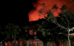 Người dân tá hỏa khi thấy đám cháy trong trường học tại Đắk Lắk