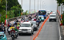 Cấm cầu Bình Triệu 1 lúc 9h sáng nay để tránh giờ cao điểm