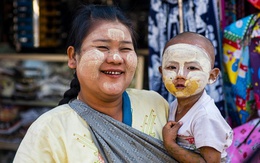 Phong cách trang điểm đặc biệt của phụ nữ Myanmar đoạt giải nhất ‘Vẻ đẹp ASEAN - Dấu ấn Việt Nam’